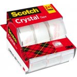 3M Scotch Crystal lepicí páska s odvíječem 19 mm x 7,5 m – Zboží Živě