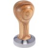 Tamper a příslušenství Buna Café Tamper oliva, olej, nerez mat, plochý 49 mm