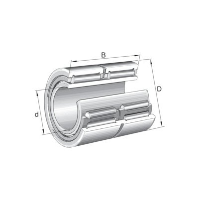 NA 6908-ZW-XL INA Jehlové ložisko | Zboží Auto