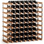 RAXI 72 lahví Stojan na víno Classix Voskovaný Buk – Zboží Dáma