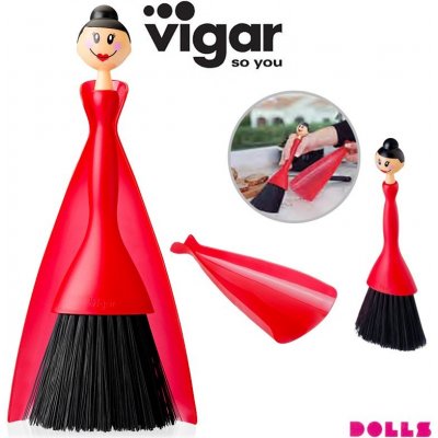 Vigar Stolní smetáček a lopatka Panenka Dolls – HobbyKompas.cz