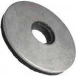 Podložka s těsnící černou epdm gumou, ocel, zinek bílý, 8x25 mm – HobbyKompas.cz