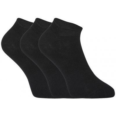 Styx 3PACK ponožky nízké bambusové 3HBN960 černé – Zboží Mobilmania