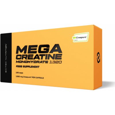 Scitec Nutrition Mega Creatine Monohydrate 1320 120 kapslí – Hledejceny.cz