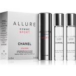 Chanel Allure Homme Sport Cologne kolínská voda twist and spray pánská 3x 20 ml – Hledejceny.cz