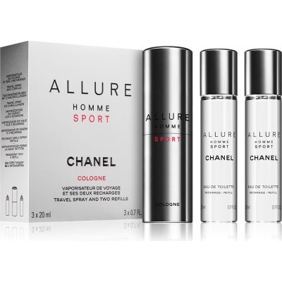 Chanel Allure Homme Sport Cologne kolínská voda twist and spray pánská 3x 20 ml – Zbozi.Blesk.cz