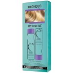Malibu Blondes Enhancing Collection šampon 266 ml + kondicionér 266 ml + wellness sáčky 4 kusy dárková sada – Zboží Dáma