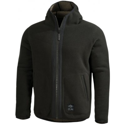 Bunda Pentagon Pánská flísová Ianos Sherpa tmavozelená/černá – Zboží Dáma