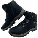 Pánské černé šněrovací zimní boty 04 černé – Sleviste.cz