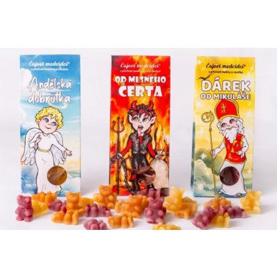 Lipoo Čajový medvídci mikulášská nadílka 3x50g – Zboží Dáma