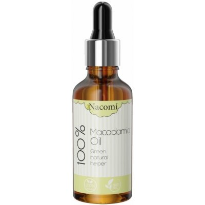 Nacomi Green Natural Helper makadamiový olej 50 ml – Zboží Dáma