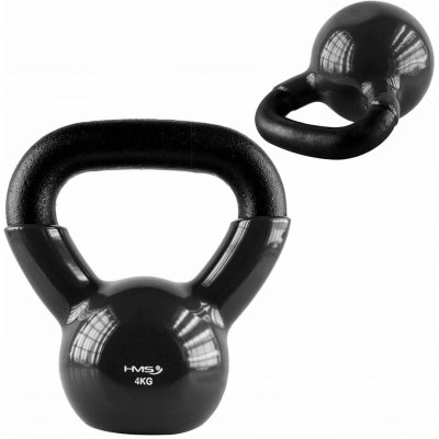 HMS Kettlebell pokrytý vinylem 4kg – Zboží Dáma