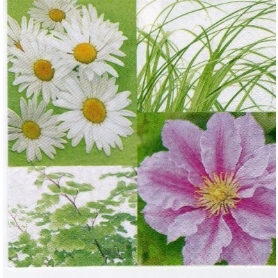 Ubrousek 33 x 33 cm KVĚTY – Sleviste.cz