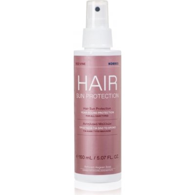 Korres Red Vine Sun Protection ochranný sprej pro vlasy namáhané sluncem 150 ml – Zboží Mobilmania