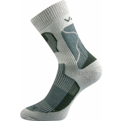 Voxx Treking thermo ponožky světle šedá – Zboží Dáma