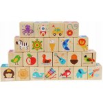 Lucy&Leo262 Chytré kostky anglická abeceda edukativní sada – Zboží Dáma