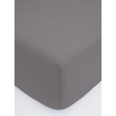 MKLuzkoviny.cz Jersey prostěradlo Classic tmavě šedé 90x200 – Zboží Dáma