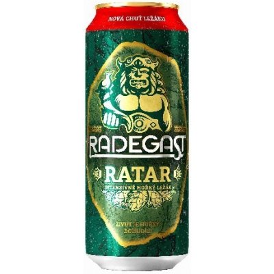 Radegast Ratar 11 ležák intenzivně hořký ležák 4,5 % 0,5 l (plech) – Zboží Dáma