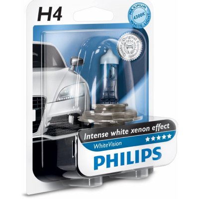 Philips WhiteVision 60 H4 P43t 12V 55W – Hledejceny.cz