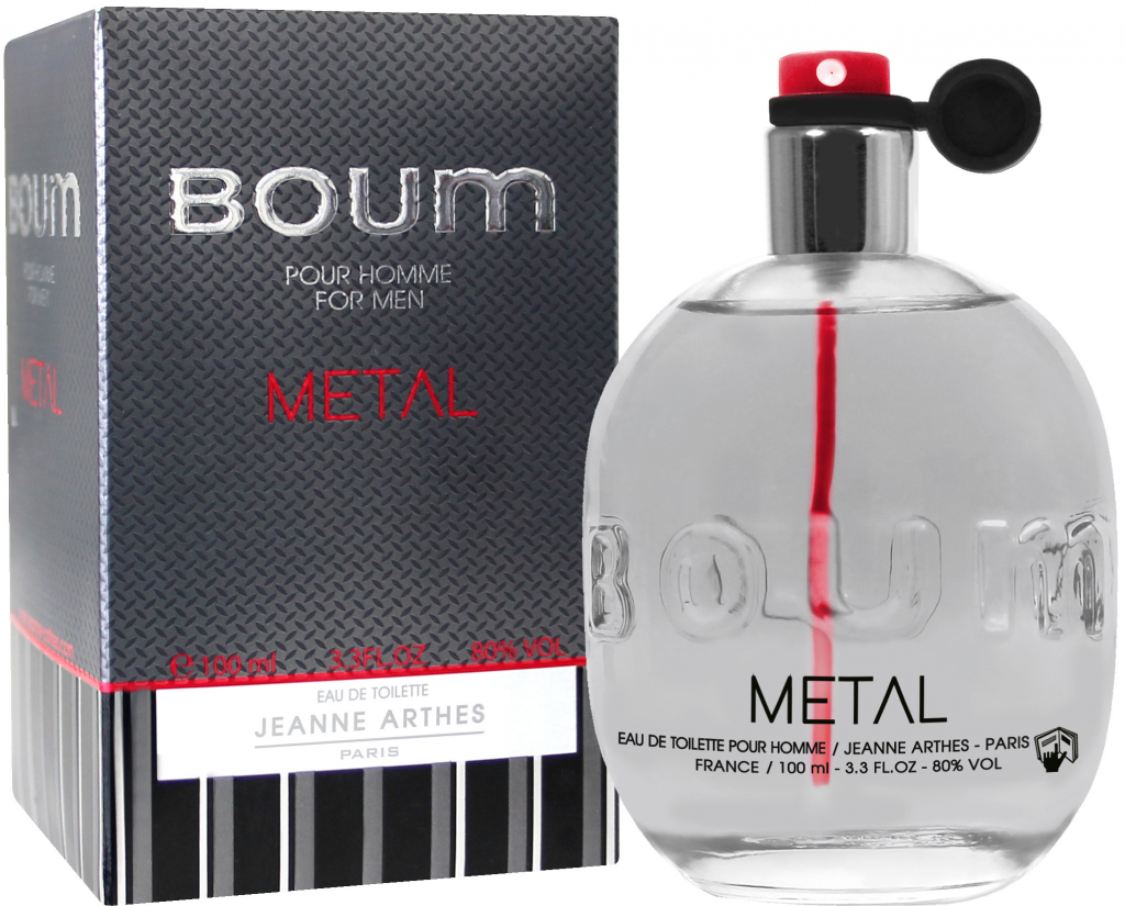 Jeanne Arthes Boum Metal toaletní voda pánská 100 ml