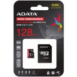 Adata Micro SDXC 128GB High Endurance AUSDX128GUI3V30SHA2-RA1 – Zboží Živě