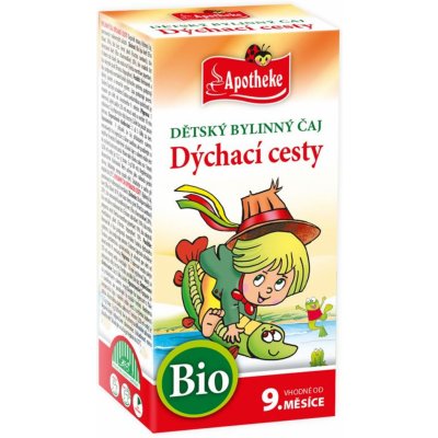 Apotheke Bio dýchací cesty Vodník 20 x 1,5 g