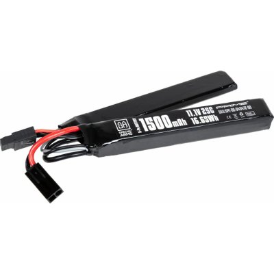 G Tech Li-Pol akumulátor Specna Arms x Gens Ace 11,1V 1500mAh 25C 2 díly, Tamiya malý – Zboží Dáma
