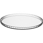 Orion Skleněný podnos s nožkou 32cm – Sleviste.cz