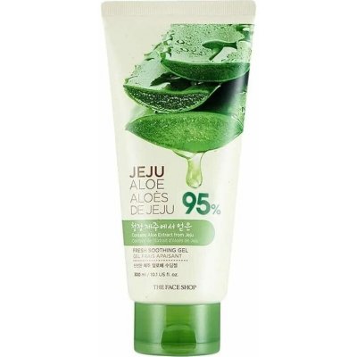 The Face Shop 95% Jeju Aloe Fresh Soothing Gel 300 ml – Zboží Dáma