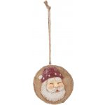 Clayre & Eef Vánoční ozdoba SANTA 10*2*11 cm – Hledejceny.cz
