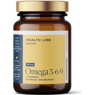 HEALTH LINK Omega 3-6-9 707 mg 120 tobolek