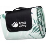 Aquawave Salva Blanket 200x200 cm bamboo print dk green – Sleviste.cz