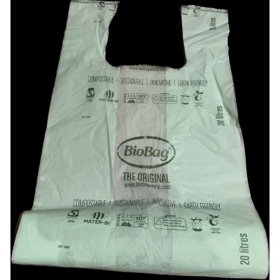 BioBag Kompostovatelné sáčky na bioodpad 15μm 20L v roli po 25ks – Zboží Mobilmania