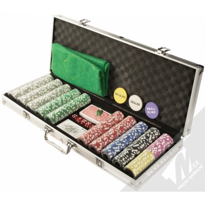 Malatec 23529 Poker set 500 žetonů HQ – Zboží Dáma