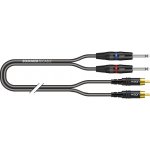 Sommer Cable IC Onyx 2x0,25qmm, Black, 2,50m – Hledejceny.cz