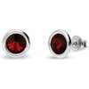 Náušnice Spark červené se Swarovski Elements Tiny Bonbon Studs KR1122SS29SI Siam