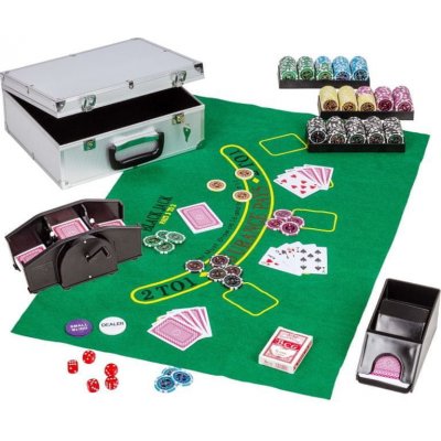 shumee Poker set, 300 žetonů + míchačka karet