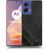 Pouzdro a kryt na mobilní telefon Motorola Picasee ULTIMATE CASE pro Motorola Moto G85 Black tile