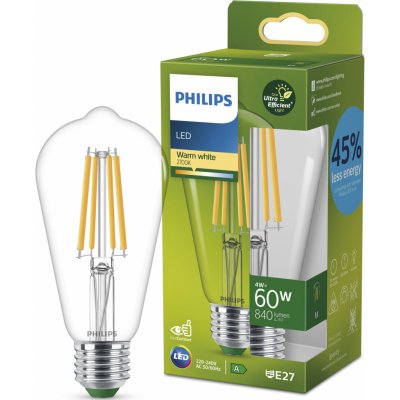 Philips LED 60W ST64 E27 2700K CL UE SRT4 929003642401 – Hledejceny.cz
