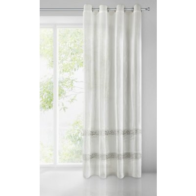 ZÁCLONA ANNE 140X270 CM BÍLÁ – Hledejceny.cz
