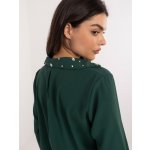 Halenka DHJ-KS-15260.96 zelená tmavě – Zboží Dáma