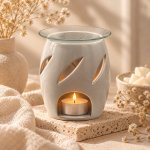 Hanna Maria Therapy aroma lampa se sklem Soudek šedá – Hledejceny.cz