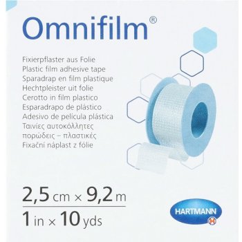Omnifilm náplast porézní 2,5 cm x 9.2 m 1 ks