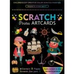 Fandy Obrázek škrabací Mark 9 ks pirát – Zboží Dáma