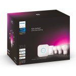 Philips Propojovací zařízení Hue BRIDGE a 3 ks LED žárovek GU10 4,3W 50W White and Color Ambiance 2000-6500K/RGB stmívatelné – Zboží Živě