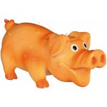 Trixie Latexové prasátko "štětináč" se zvukem 10 cm – Zboží Dáma