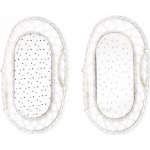 Sleepee We Care Prostěradlo šedé tečky/pastelové šedá – Sleviste.cz