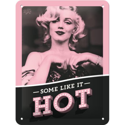 Nostalgic Art Plechová Cedule Marilyn Monroe - Some Like It Hot