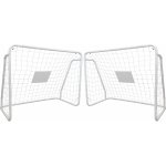 Trendie Sestava 2 fotbalových branek 124 x 96 cm – Zboží Dáma