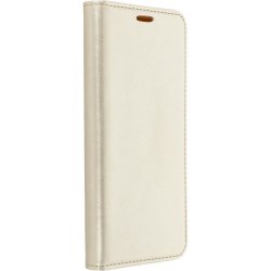 Pouzdro Forcell Magnet Flip Wallet Book Samsung Galaxy M51 zlaté